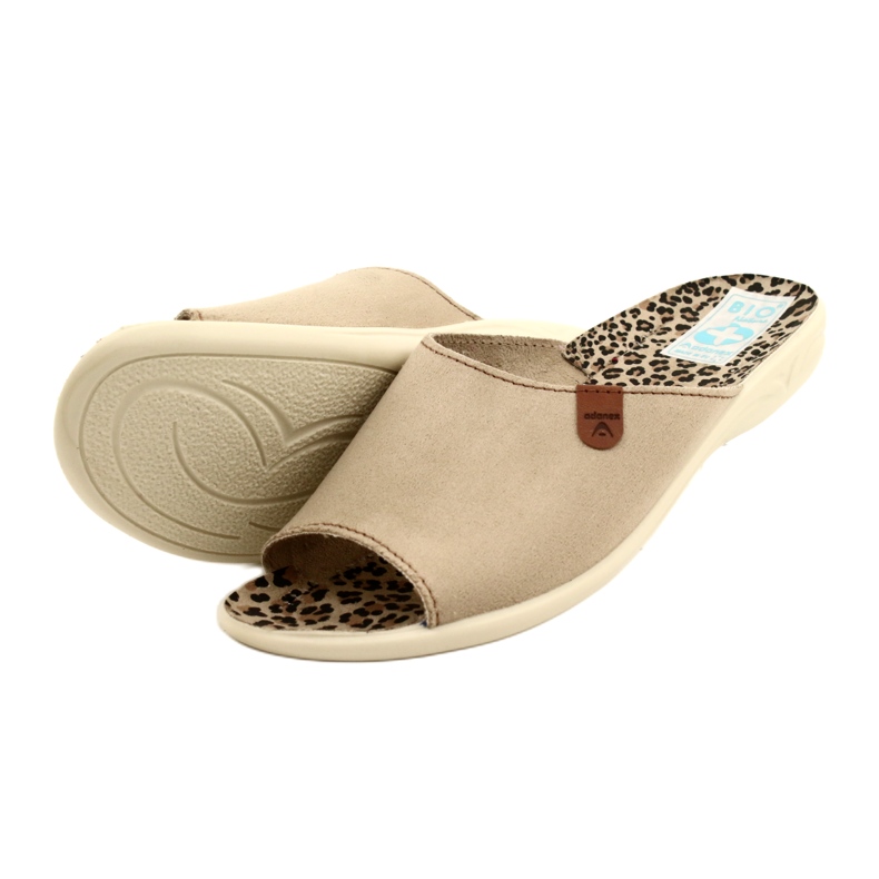 Pantuflas Mujer Ante Adanex Sara 27310 Beige 4