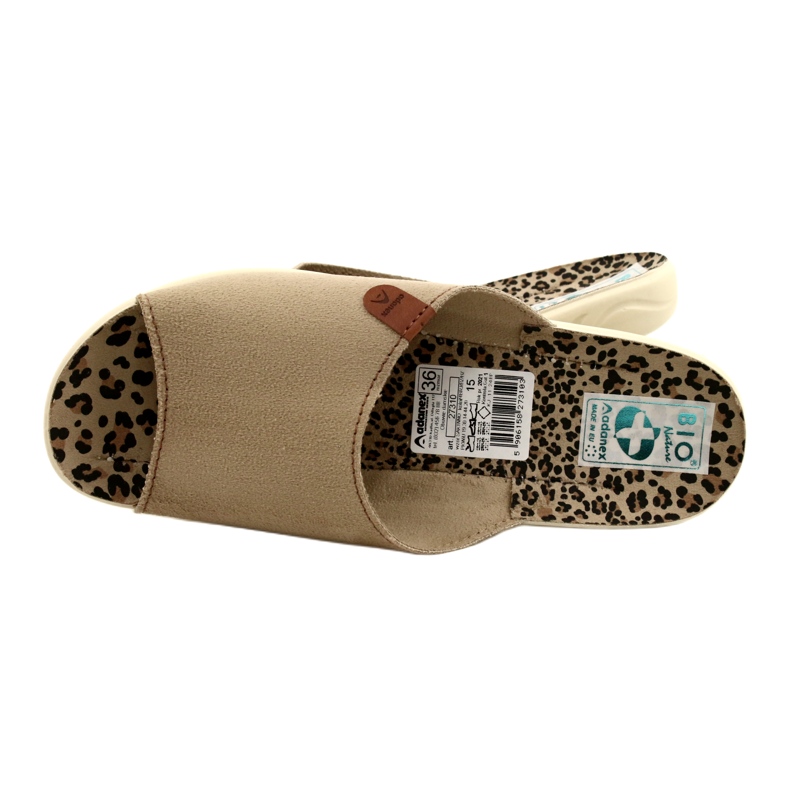 Pantuflas Mujer Ante Adanex Sara 27310 Beige 6