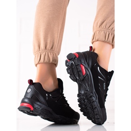 DK Zapatos de trekking cómodos negro 1 DK Zapatos de trekking cómodos negro 1