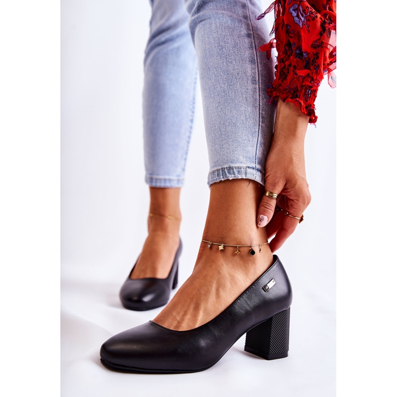 Salones De Piel On a Bar Sergio Leone PB178 Negro 1