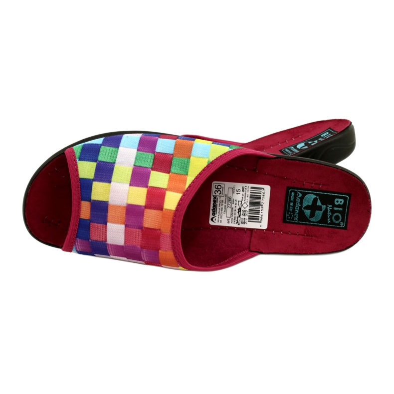 Pantuflas Mujer Adanex 27266 SAK1 rojo 5