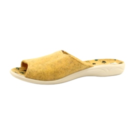 Pantuflas Fieltro Adanex 25493 amarillo 2