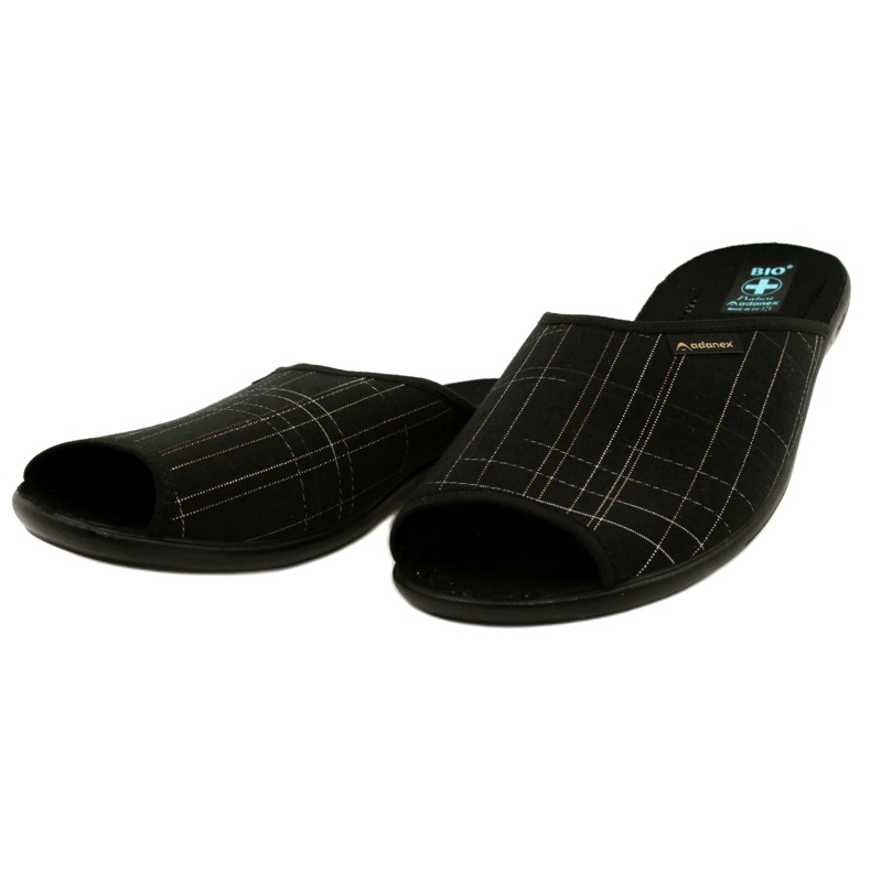 Pantuflas Adanex Hombre Pantuflas 25954 Negro 2 Pantuflas Adanex Hombre Pantuflas 25954 Negro 2