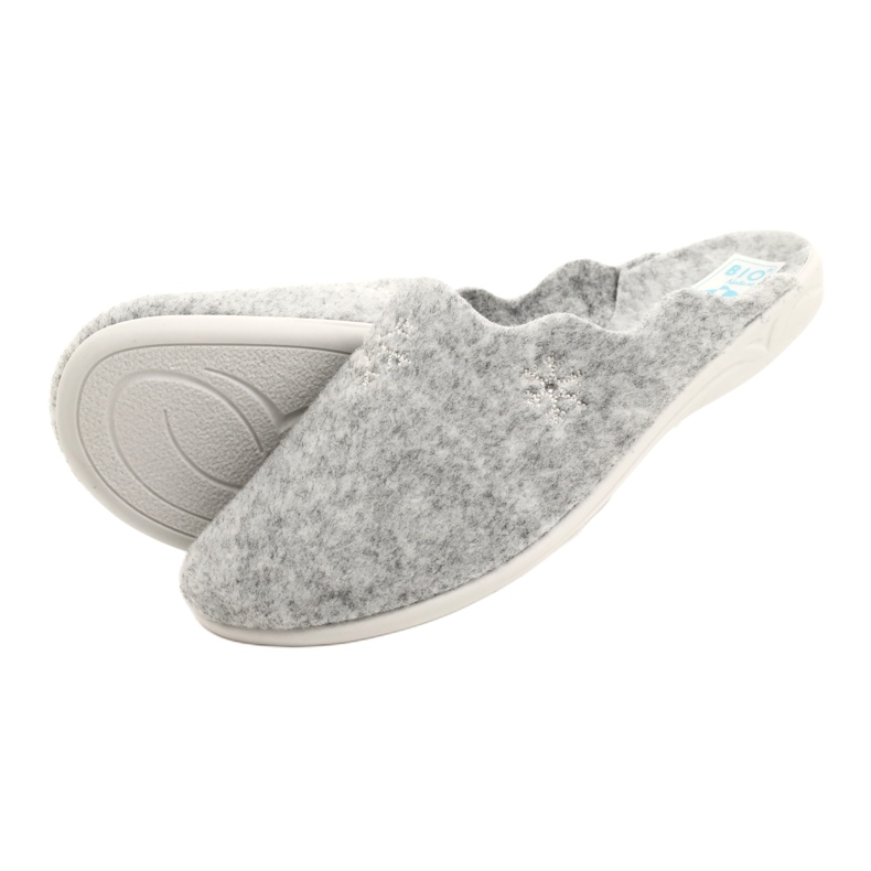 Pantuflas Fieltro Adanex 25686 Gris 5 Pantuflas Fieltro Adanex 25686 Gris 5