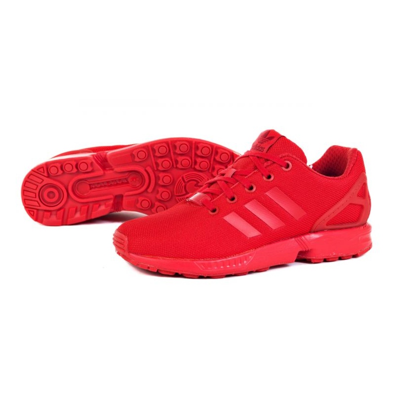 Zapatillas Adidas Originals Zx Flux Jr EG3823 rojo 1