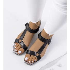 Sandalias negras de mujer de Wardill negro 1