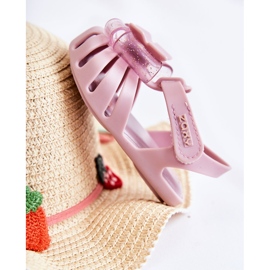 Sandalias Infantiles Con Velcro Fragante ZAXY JJ385034 Morado claro ['púrpura'] violeta 5
