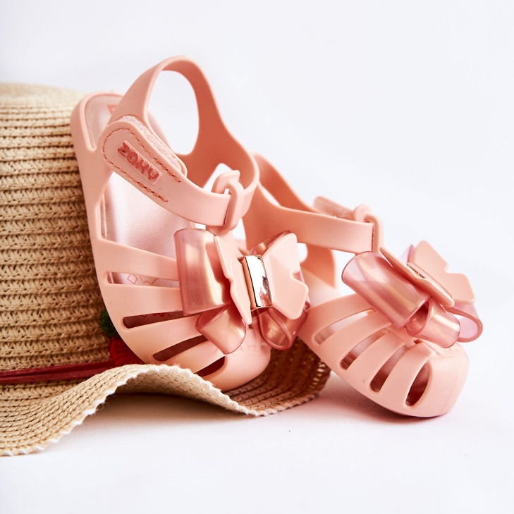 Sandalias Infantiles Con Velcro Fragante ZAXY JJ385036 Nude ['rosa'] rosa 2