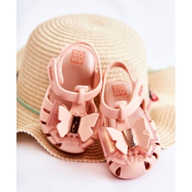 Sandalias Infantiles Con Velcro Fragante ZAXY JJ385036 Nude ['rosado'] rosado 4