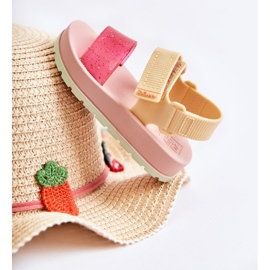 Sandalias Infantiles Cómodas Fragante ZAXY JJ385028 Rosa-Amarillo ['rosado'] rosado 2