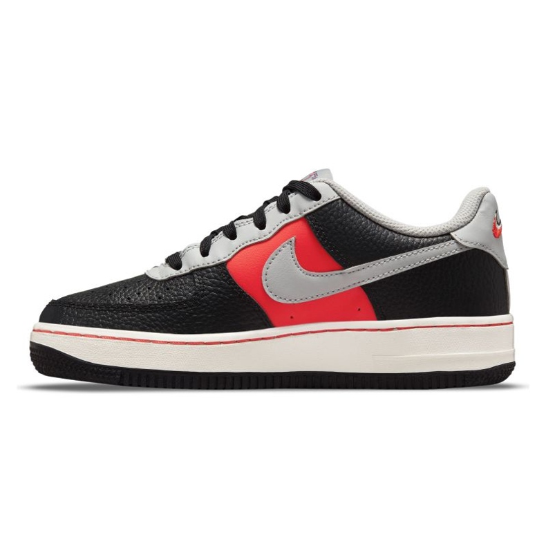 Zapatillas Nike Air Force 1 Emb Jr DJ9993-001 negro multicolor 1