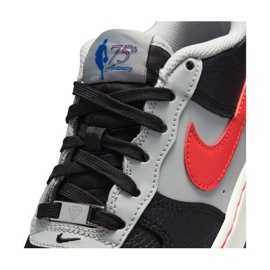 Zapatillas Nike Air Force 1 Emb Jr DJ9993-001 negro multicolor 2