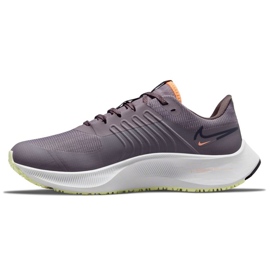 Zapatillas de running Nike Air Zoom Pegasus 38 Shield W DC4074-500 violeta multicolor gris 1