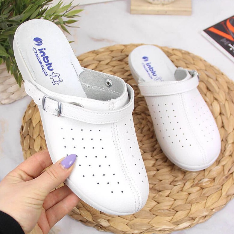 Zapatillas Sanitary Inblu W ARC14 blanco 1