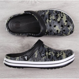 Pantuflas American Club M AM579A camuflaje negro 3