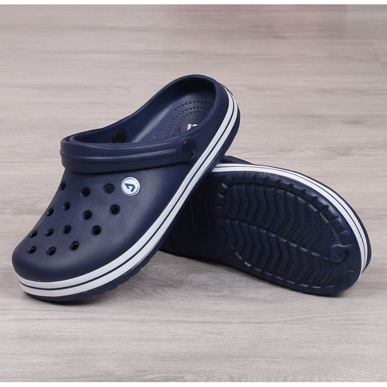 Zapatillas de piscina American Club M AM639B azul marino 1