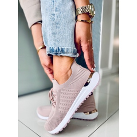 Zapatillas estilo calcetín Lars Pink rosado 5