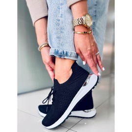 Zapatillas estilo calcetín Lars Black negro 1