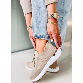 Zapatillas estilo calcetín Lars D.BEIGE 5