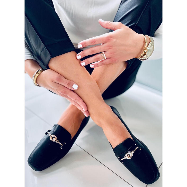 Mocasines mujer Tansy Black negro 2