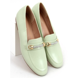 Mocasines de mujer Gessa Verde 1