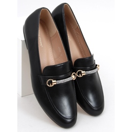 Mocasines de mujer Gessa Negro 1