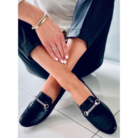 Mocasines de mujer Gessa Negro 3