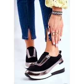 S.Barski Zapatillas Deportivas Mujer Deportivas Piel Negra Wilimont negro 2