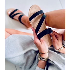 Chanclas Diarra Mujer Negro 3