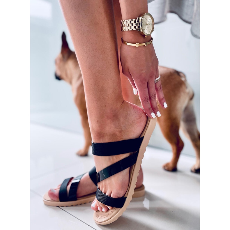 Chanclas Diarra Mujer Negro 1