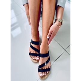Chanclas Diarra Mujer Negro 4