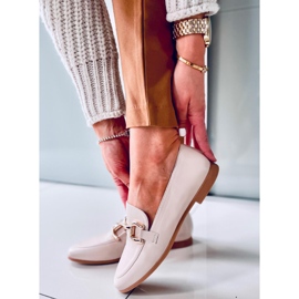 Mocasines mujer Tulip Albaricoque beige 1