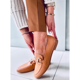 Mocasines mujer Tulip Camel marrón 1