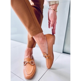 Mocasines mujer Tulip Camel marrón 2