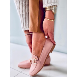 Mocasines mujer Tulip Color Nude rosado 3