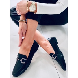 Mocasines mujer Tulip Negro 5