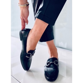 Mocasines mujer Tulip Negro 3