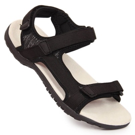 Deportivas negras con velcro At the American Club negro 3