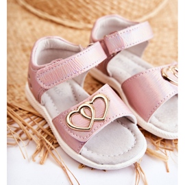 PE1 Sandalias Infantiles Con Velcro Rosa Catia ['rosado'] rosado 6