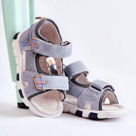 PE1 Sandalias Infantiles Cómodas Gris Samell ['gris'] 1