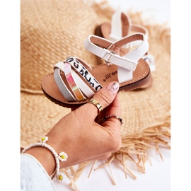 FR1 Sandalias Infantiles Verano Nelson Blanco 5