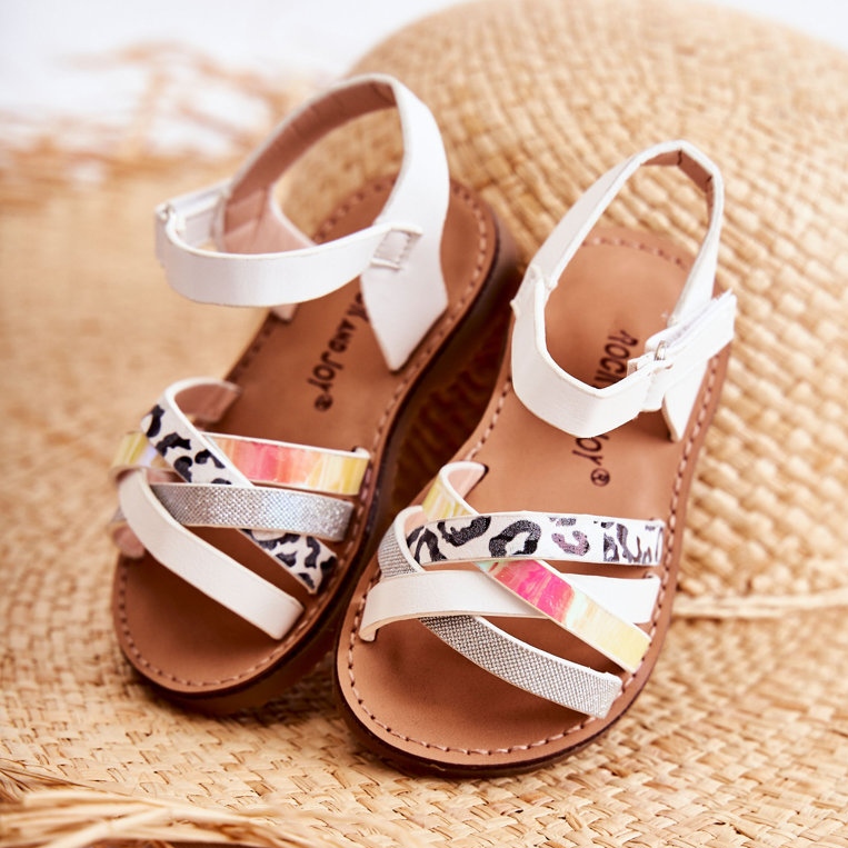 FR1 Sandalias Infantiles Verano Nelson Blanco 2