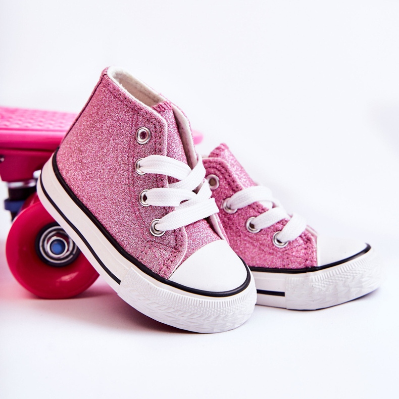 Zapatillas Altas Infantiles Catrina Rosa rosado rosado 1