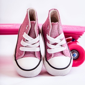 Zapatillas Altas Infantiles Catrina Rosa rosado rosado 4