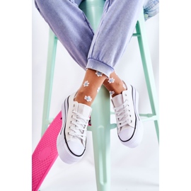 FS3 Sneakers de mujer con plataforma masiva en blanco Farona 5