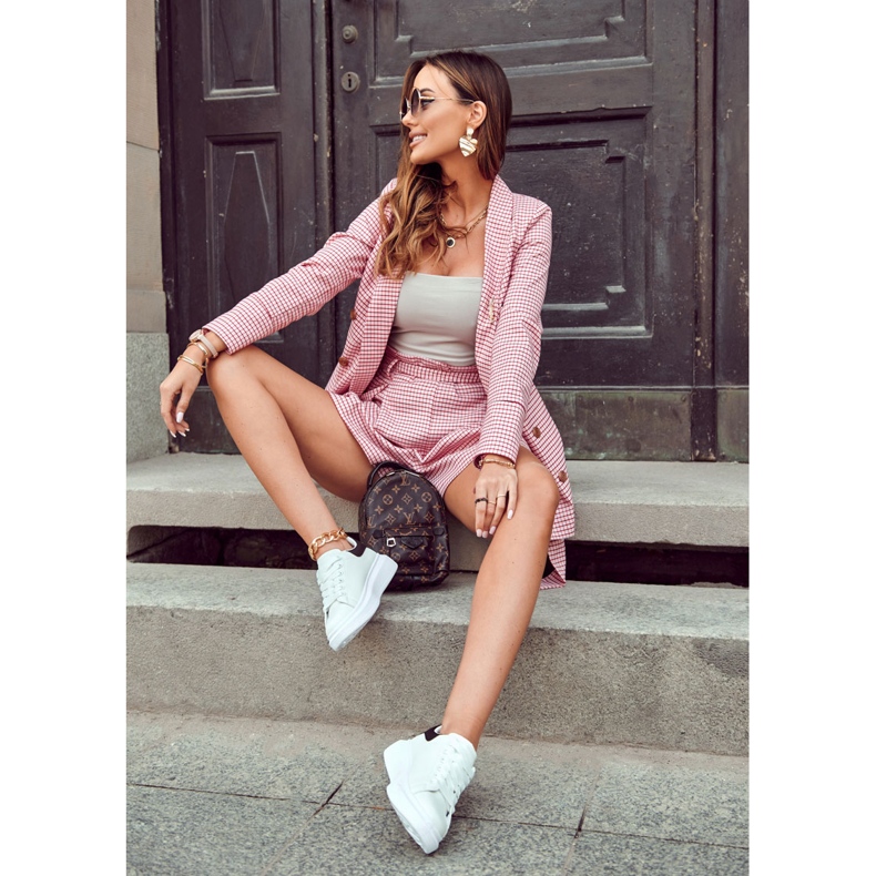 FS3 Deportivas de mujer con plataforma en blanco y negro Eliso 1 FS3 Deportivas de mujer con plataforma en blanco y negro Eliso 1