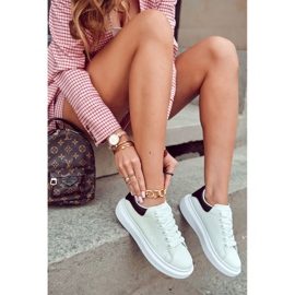 FS3 Deportivas de mujer con plataforma en blanco y negro Eliso 2 FS3 Deportivas de mujer con plataforma en blanco y negro Eliso 2