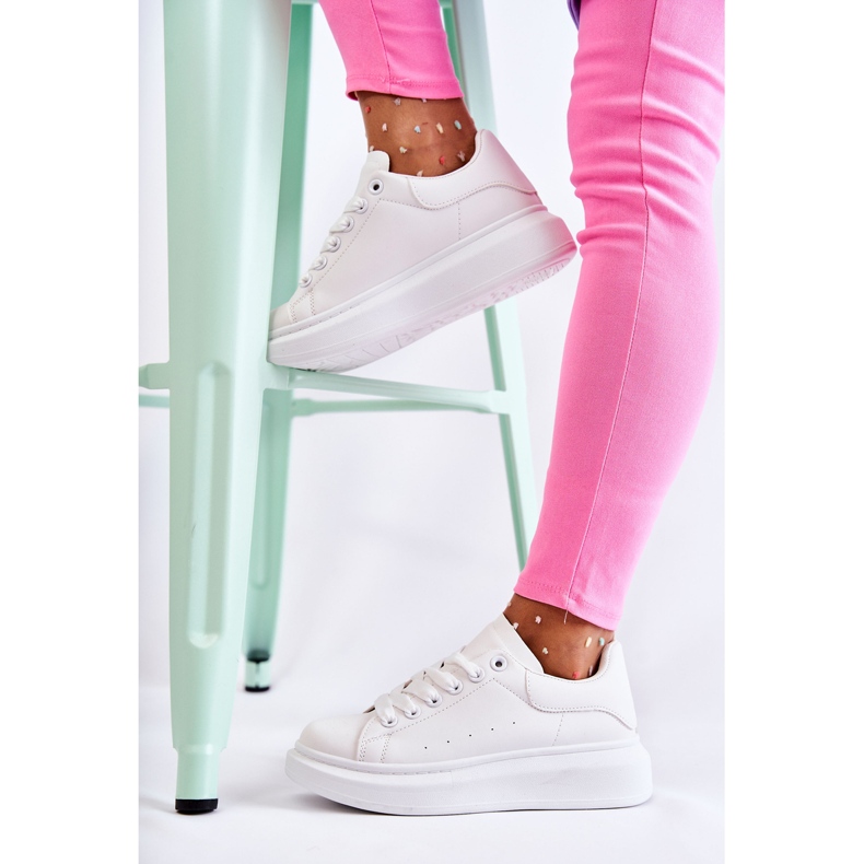 FS3 Deportivas Mujer Con Plataforma Blanco Eliso 1 FS3 Deportivas Mujer Con Plataforma Blanco Eliso 1