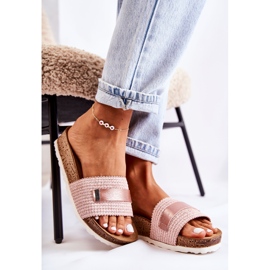 Pantuflas Clásicas Mujer Inblu NM000025 Rosa 1