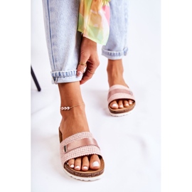 Pantuflas Clásicas Mujer Inblu NM000025 Rosa rosado 3